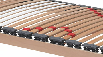 DUAL FISSA - Slatted wooden bed base by Manifattura Falomo - view 3